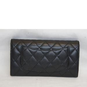 Chanel Classic Bag Caviar Flap Matelasse Black